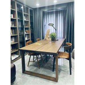 거실 중학생 책상 원목 공부 오피스 120x70x75 독서 2개 중등 공부방 원형 서랍