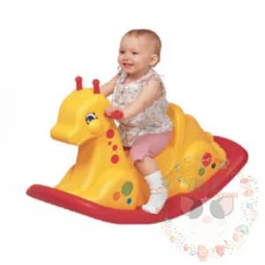 옥이드림 스프링 기린 놀이방꾸미기 유아시소 말장난감