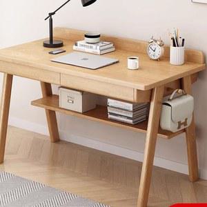 작은책상 600 기숙사 공부방 더블 미니 간이 숙제 원목색 단독 120x60x75