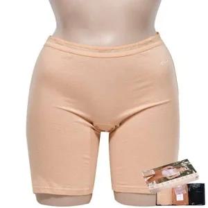 Y존 압박 없는 면스판 마이롱 5부 여성 드로즈 3매입