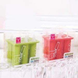[골드스마일]미니 아이스크림 몰드 실리콘 레드 아이스 캔디 틀