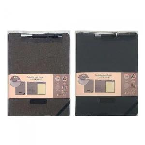 [셀러에이드]옥스포드 펜홀더잠금 폴더 B5 색상랜덤 / 펜증정 개 (1개입)