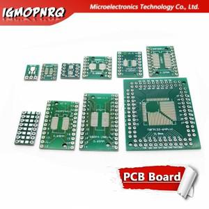 10피스 PCB 보드 SMD DIP SOP SOT23 8 10 14 16 20 24 28 SMT-DIP 어댑터 변환기 플레이트