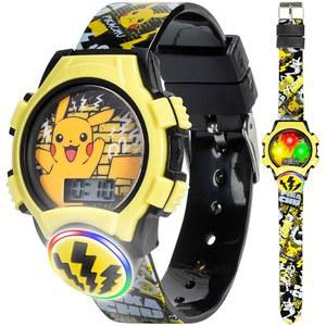 소년, 소녀, 성인 모두를 위한 Accutime 키즈 포켓몬 디지털 LCD 쿼츠 워치