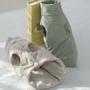 리치에어 방수 패딩조끼 국산 자체제작 겨울 방한복 외출복 애견옷 강아지옷 루나몽 2XL