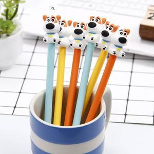 강아지볼펜 판촉용 홍보용 귀여운 예쁜 재미있는 캐릭터 볼펜 중성펜 소량 인쇄 인쇄가능