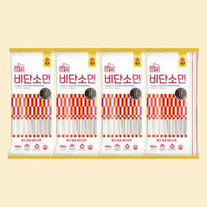 갤러리아 [몽고식품]곰표 비단국수 소면 900g x 4개