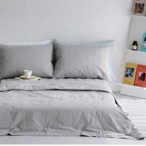 바스 고밀도 냉감이불 퀸Q세트 그레이