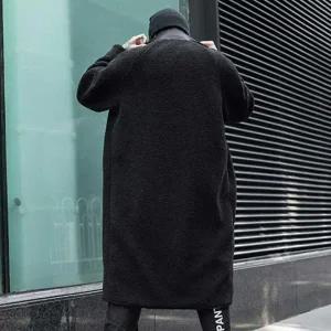 [RG5LRN92]남녀 공용 간절기 캠핑 겨울 양면 롱후리스