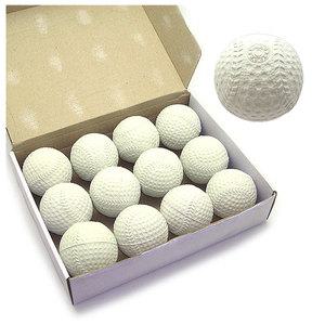 연식구 1통 12개 연습구 고무공 연식 야구공 캐치볼 소프트볼 안전구 스포츠용품