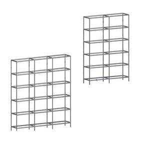 15밀리 /스텐파이프콤비락/콤비락파이프/유리진열장/화분대/난진열대/휠진열대/수납/공간활용