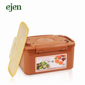 황토진공항아리 사각 11리터/진공항아리/김치/밀폐용기/과일류/야채류/신선보관