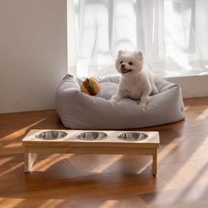 마리 펫테이블 3구/강아지밥그릇/식기 포함