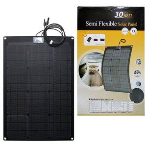 플렉시블 솔라 패널 30W Semi/태양광/충전/캠핑/ETEF