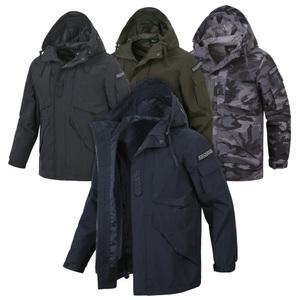 남자점퍼 야상 밀리터리 작업복 등산자켓 방수방풍 후드집업 빅사이즈 등산점퍼 w026