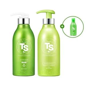 [TS트릴리온]프리미엄 TS샴푸 500ml+컨디셔너 500ml+100ml 증정