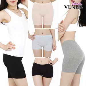 비너스외 속바지 2부 3부 5부 7부 학생 교복 인견 순면 여성 여자 속옷 Y존 커버 속치마바지 네모팬티 기모