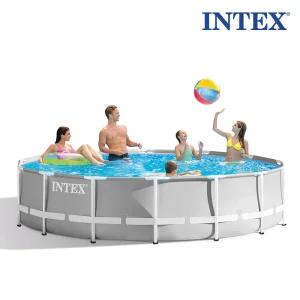 26720 프리즘 프리미엄 원형 특대형 수영장세트 4.27m