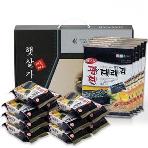 [가온애] 햇살가득 광천김 선물세트 1호 / 김선물세트 김세트 보험선물 판촉선물 추석선물 실속선물 특판