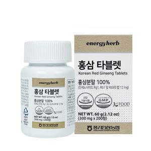 [풍기인삼농협]에너지허브 홍삼 타블렛 200정
