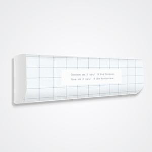 [라이크홈] 스판 벽걸이 소형 에어컨커버 포레버