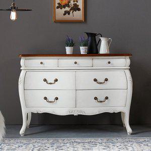 [피어젠] 봄베이 체스트 콘솔 화이트