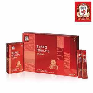 정관장 홍삼대정 데일리스틱 10ml 30포 쇼핑백포함 에브리타임 홍삼스틱