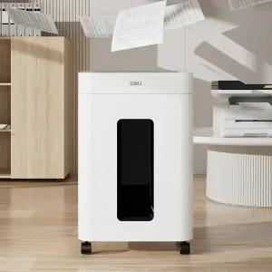 중형 저소음 노이즈프리 꽃가루 문서세단기 SC-7183 파쇄기 세절기 A4 16매 23L 4x38mm DIN66399 P-4 서랍식 파지함