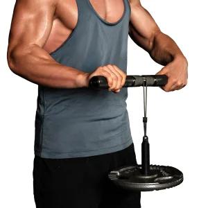 행잉 추감기 (고급형) 고정형 추감기 악력 전완근 운동기구 리스트롤러 손