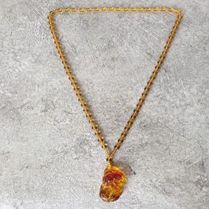 호박  두꺼비 목걸이 단초마을 골동품/앤틱/수집품