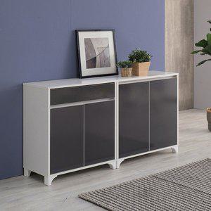 [플레인홈]오델 주방 수납장 서랍 도어형 세트 1600