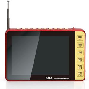 사파 고화질 동영상 플레이어 USB.SD카드 라디오 PMP MP4 AVI  효도비디오 /jin5
