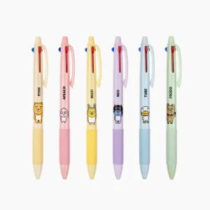 카카오프렌즈 3색볼펜 필기류 캐릭터 문구