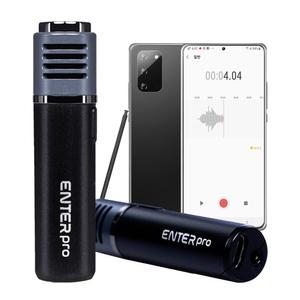 스마트폰 무선 핀마이크 ZOOM 온라인강의 녹음용 녹화용 브이로그 ASMR먹방 촬영용 ESP-1