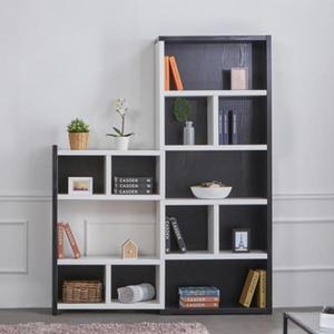 [아트박스]/플레인홈 고베 확장형 코너 3단+5단 책장 세트