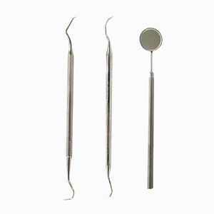 치석제거기+치경+알콜솜 20매 치석제거 치아관리 탐침