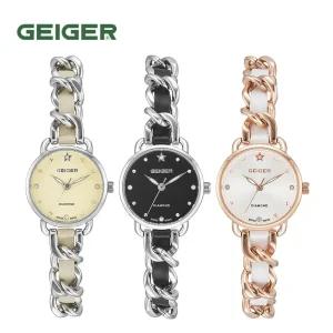 (GEIGER) 여성 다이아 체인 워치 GE8037