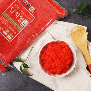 [해미래] 톡톡 튀는 냉동 날치알 레드 500g x 2팩