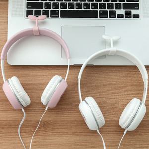 헤드폰 어학 학원 키즈 어린이 귀안아픈 마이크 헤드셋 통화 인터넷 온라인수업 줄꼬임방지