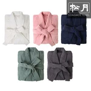 [송월타월]40수 라이트 샤워가운 5COL (M/XL)
