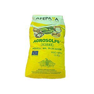 아그로솔포 유황비료 입제 15kg 고농도 입상 유황 99% 감자 마늘 고추 비료 토양
