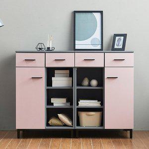 [다오름]나다운 LPM 1200광폭 선반수납장 주방수납장 조리대