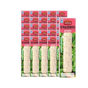 [대림냉장] 닭가슴살 네모나 블랙페퍼 80g x30개