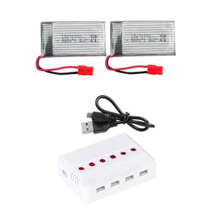 SYMA X15 X15W 드론배터리 3.7v 650mah 2개세트충전기