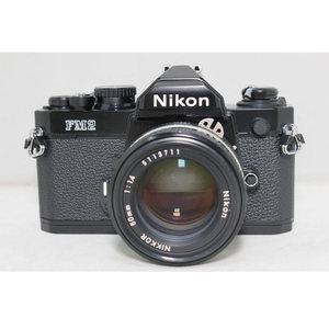 니콘 FM2 50mm F1.4 블랙 세트 필름카메라
