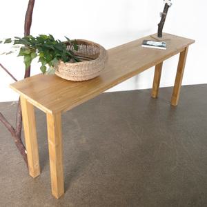 내추럴 원목 콘솔테이블 미니 화장대 화분진열대 국내생산