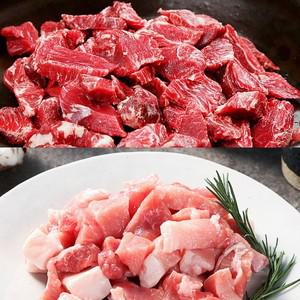 [미소담]1등급한우 양지(절단)국거리 1kg_200gx5팩+찌게거리200g