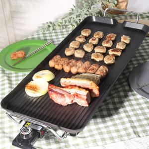가정용 특대형 고기불판 와이드 전기그릴팬 전기후라이팬