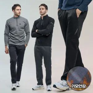 더블핫 남성 겨울 빅사이즈 기모 트레이닝 밴딩 바지(SY33LP081M)