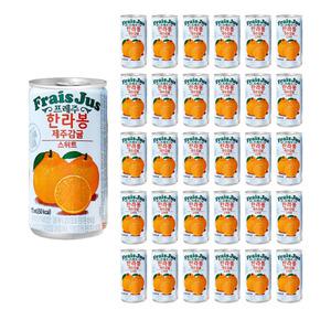 프레주 스위트 한라봉 제주감귤 175ml 30캔